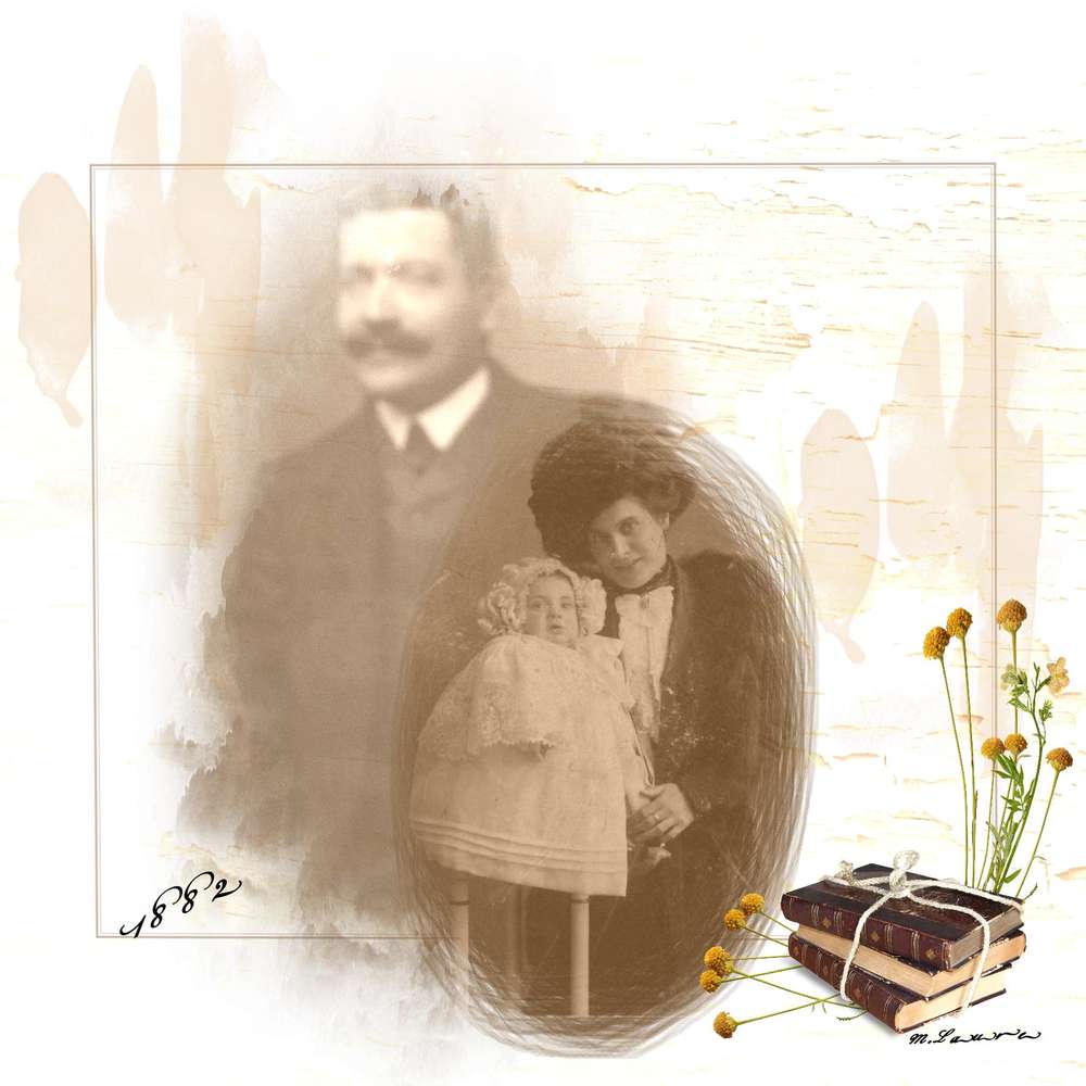 Mon Arrière Grand père et mon Arrière grand mère