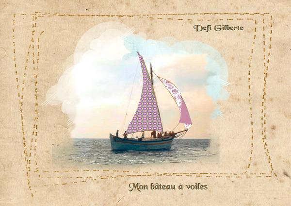 Mon bâteau à voiles