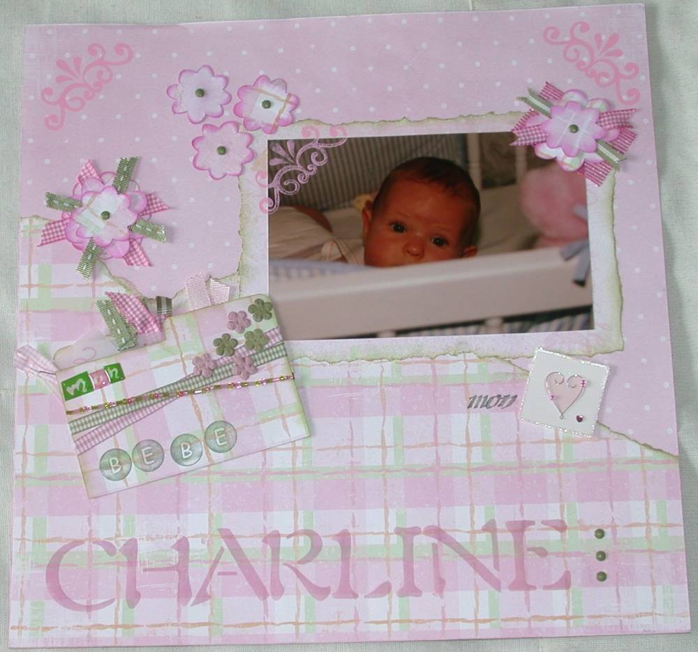 Mon bébé, mon coeur... Charline