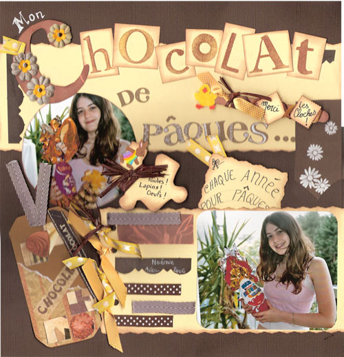 mon chocolat de Pâques