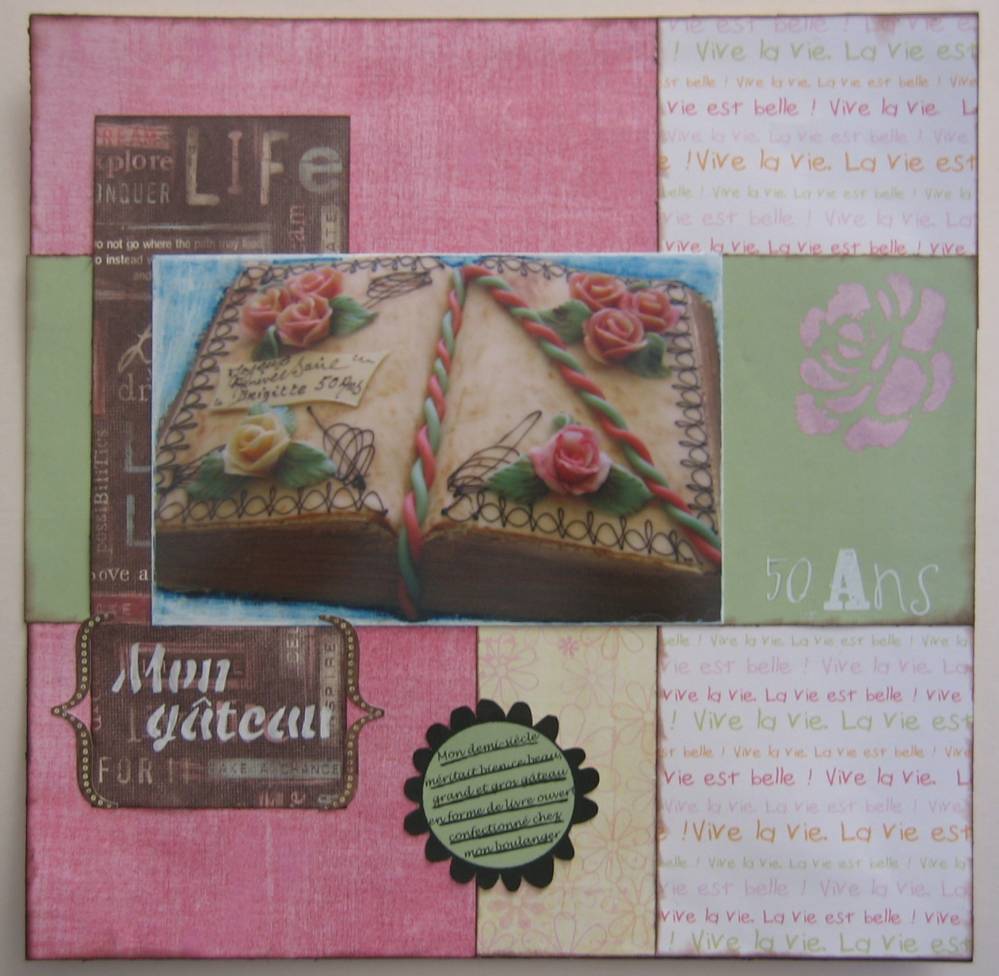 Mon gâteau d'anniversaire