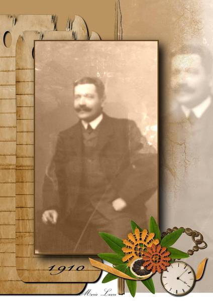 Mon Grand père maternel  1909