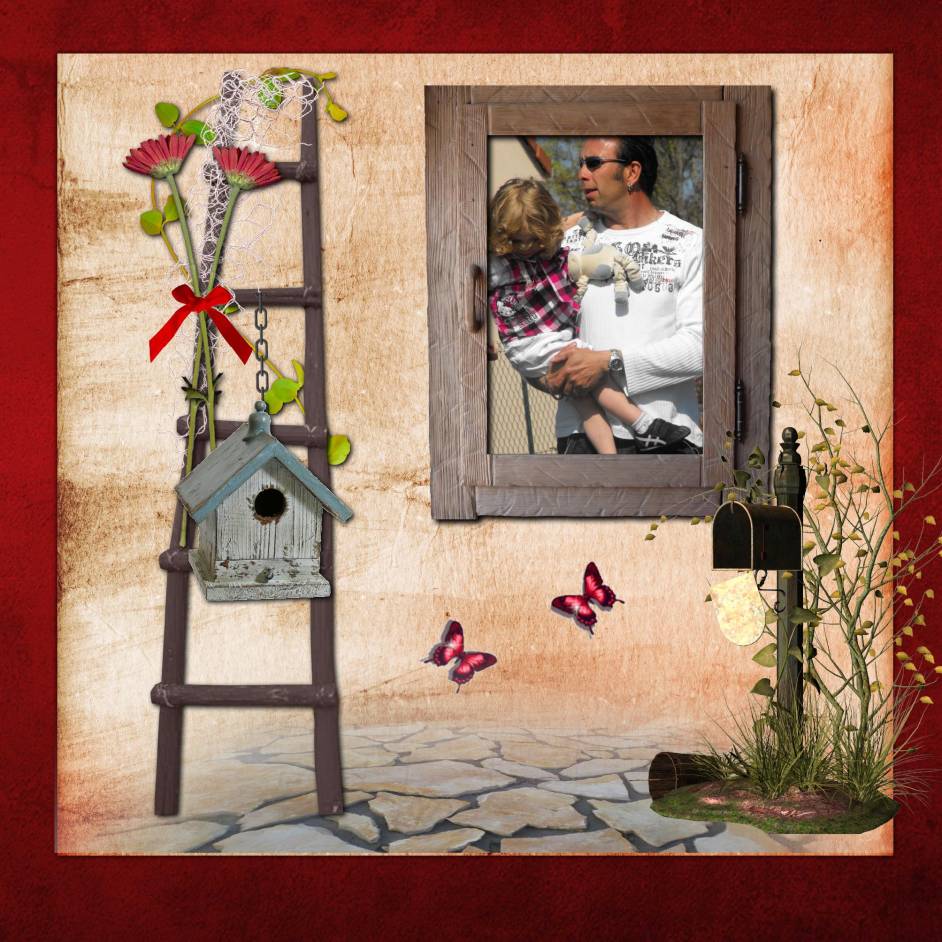 Mon mamour et notre petite nièce