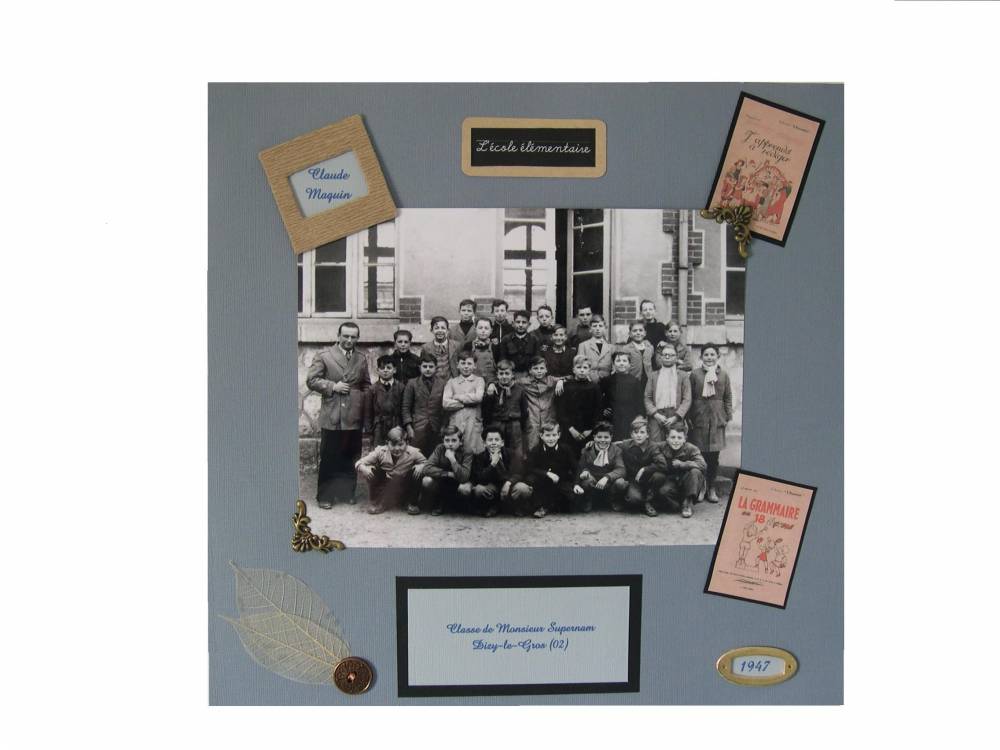 mon père à l'école