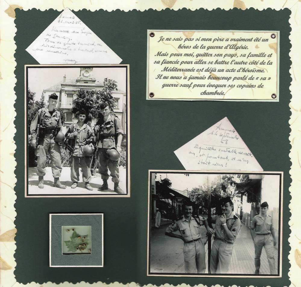 Mon père...(page de droite)