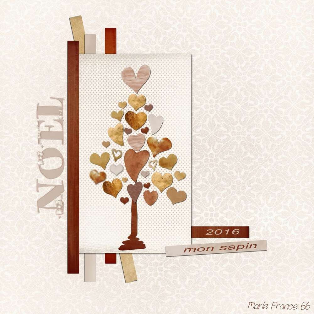 Mon sapin scrap 2016