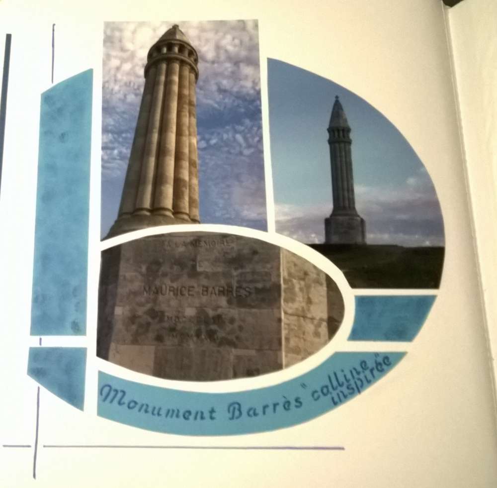 monument Barrés, colline inspirée