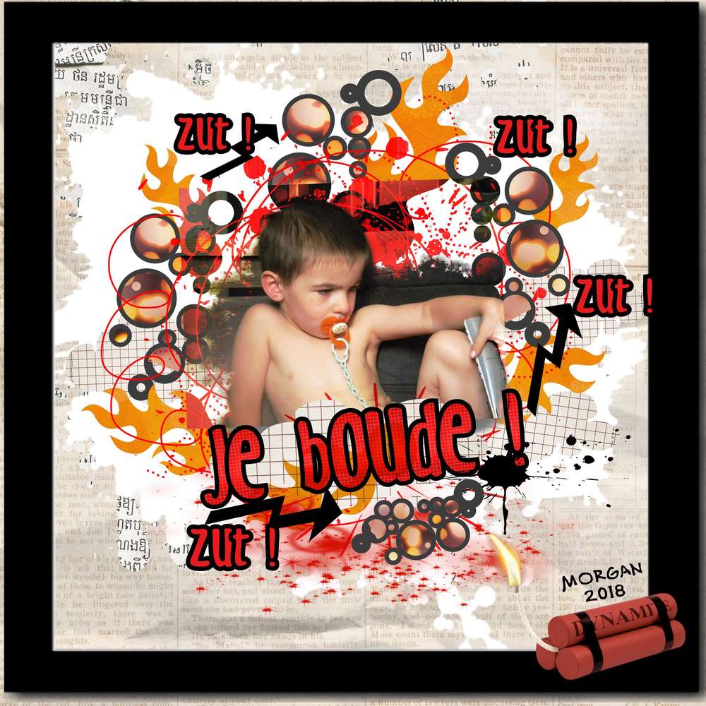 Morgan grosse colère