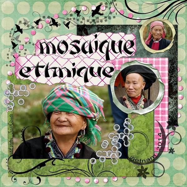 Mosaïque Ethnique