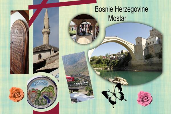 Mostar en Bosnie Herzégovie