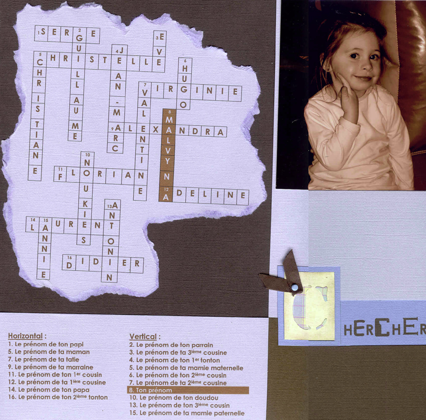 Mots croisés : 2ième version