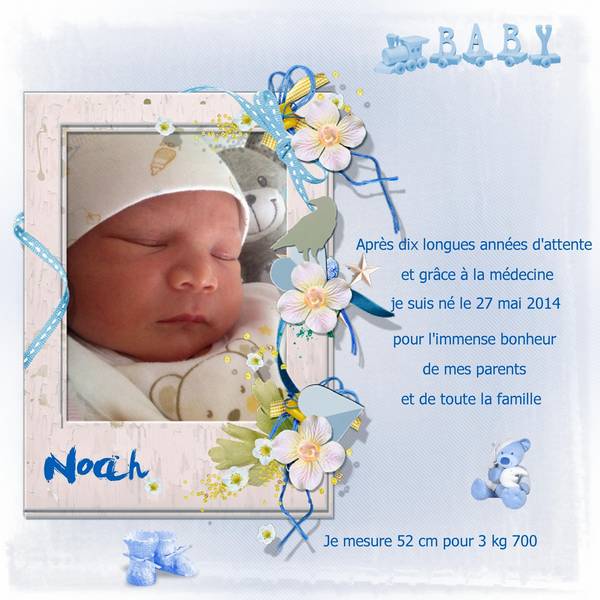 NAISSANCE BONHEUR