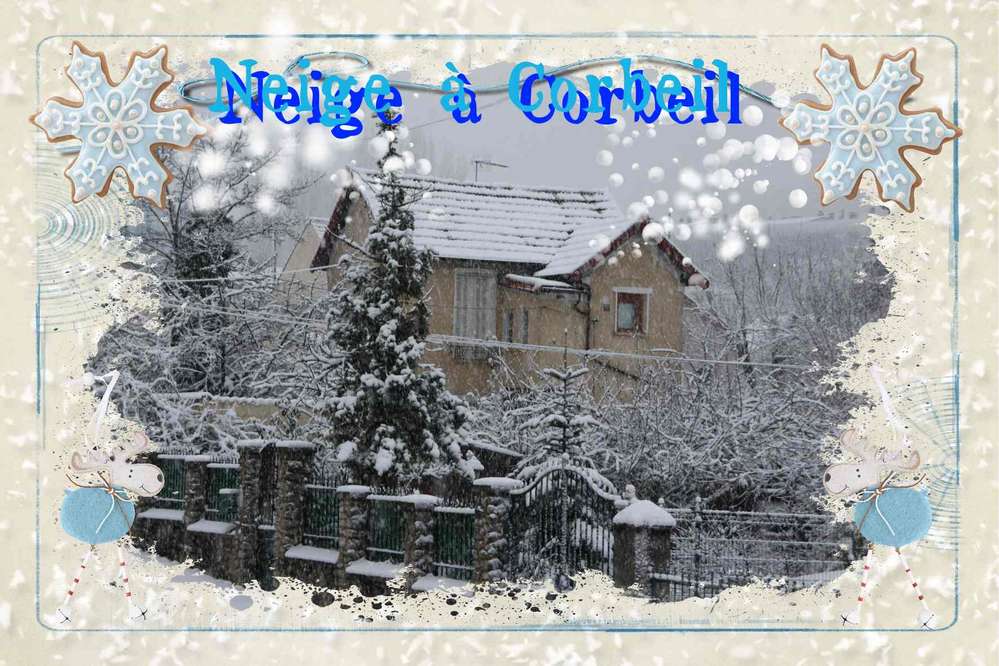 Neige a Corbeil