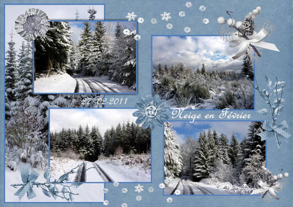 Neige en Février