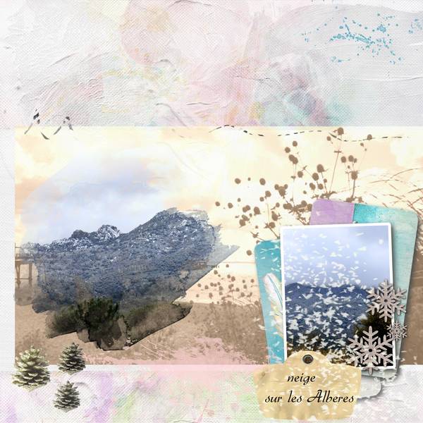 neige sur les Alberes