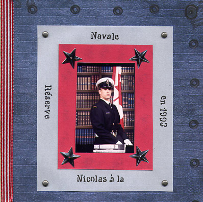 Nicolas à la réserve navale