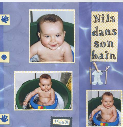 nils dans son bain