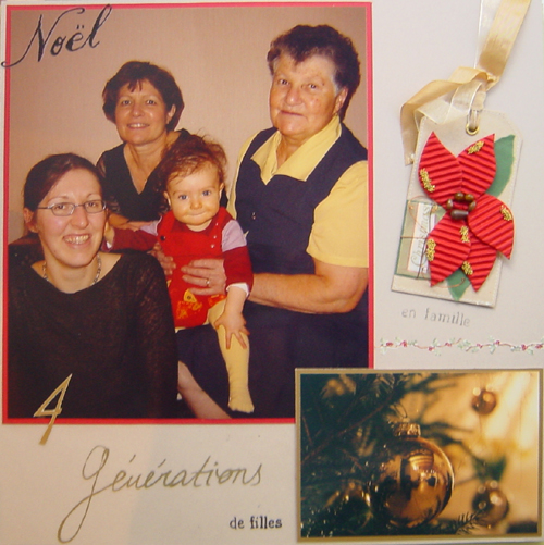 Noël en 4 générations