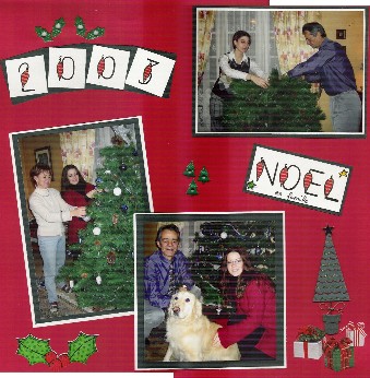 Noël en famille 2003