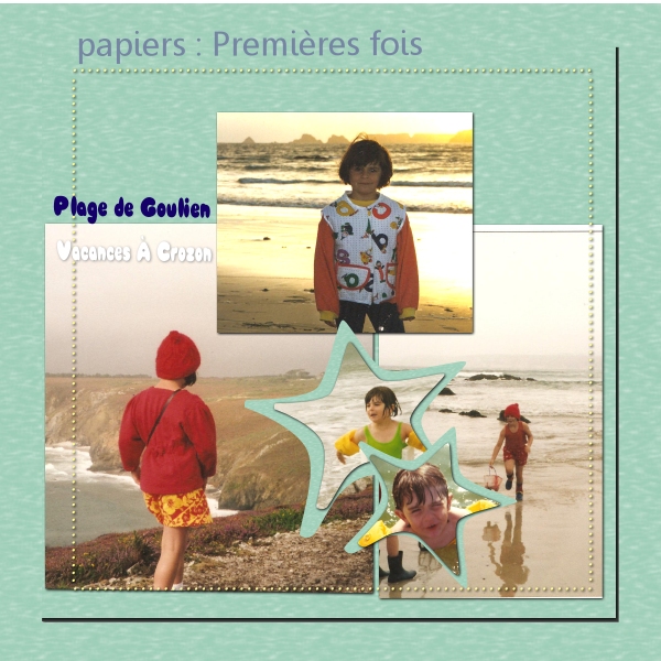 on allait au bord de la mer