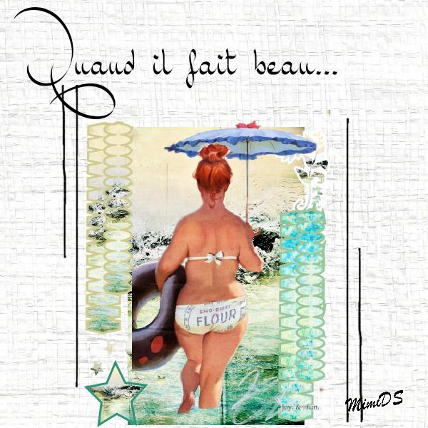 .. on va à la plage !