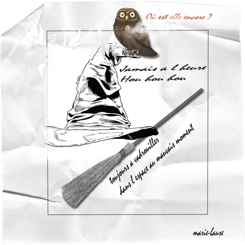 Où est elle encore .... ????