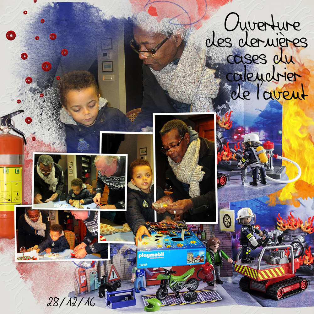 ouverture des dernières cases du calendrier de l'avent !