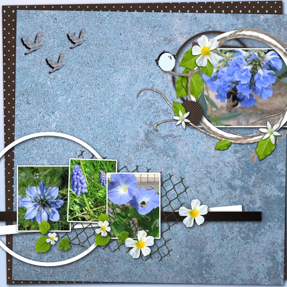 page à terminer défi Mary Malou Loulou