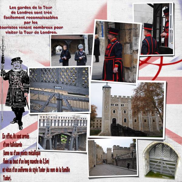 Page album Londres