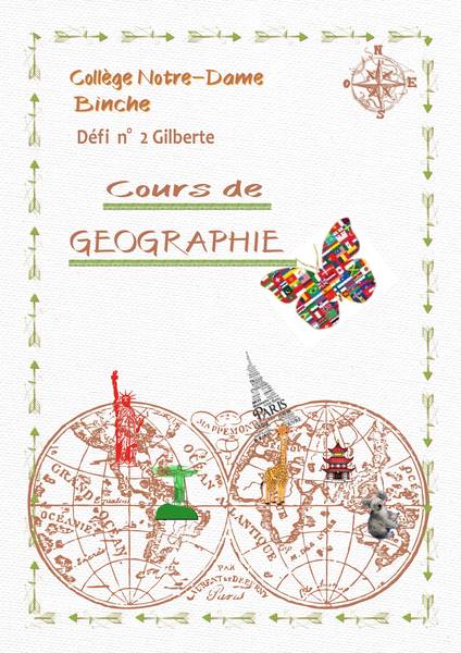 Page de garde - 2 - Géographie.