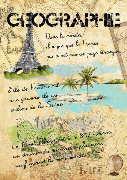 page de garde géographie