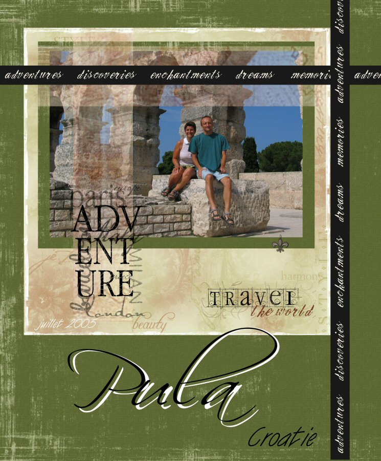 page digitale - Pula en Croatie