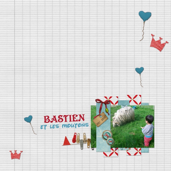 Pages faites avec mon kit le petit prince à dit