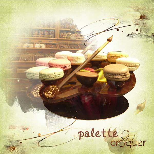palette à croquer..