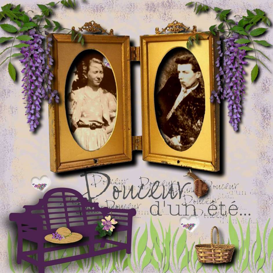 papa et maman dans les année 50 60