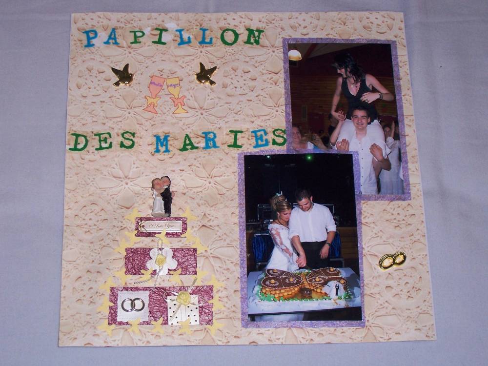 papillon des mariés