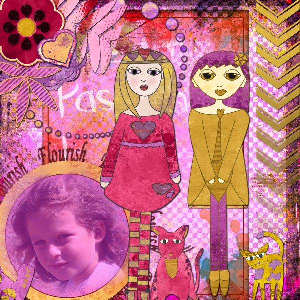 Paradise's art, kit Multi-créateurs -6-