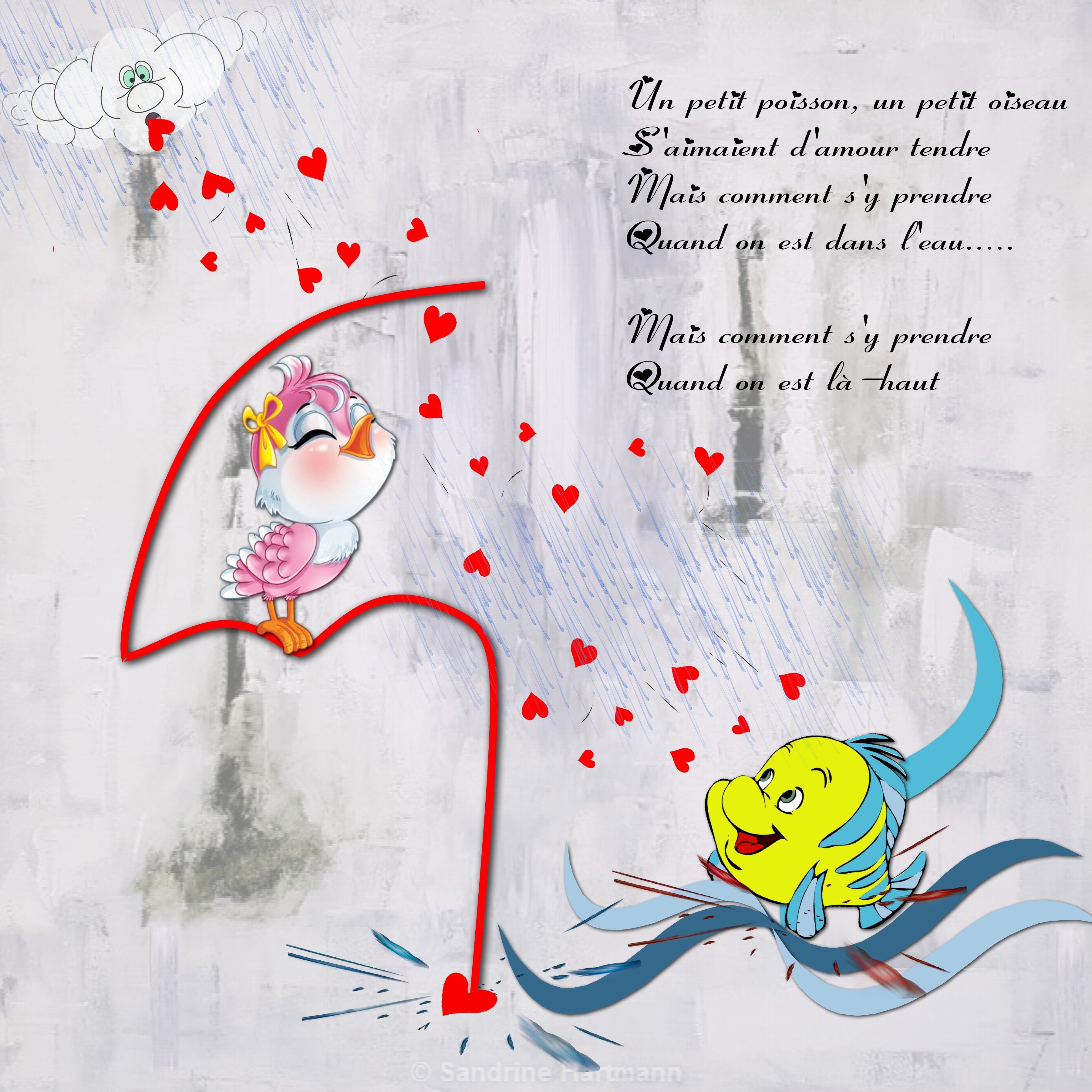 parapluie petits points jaune .jpg