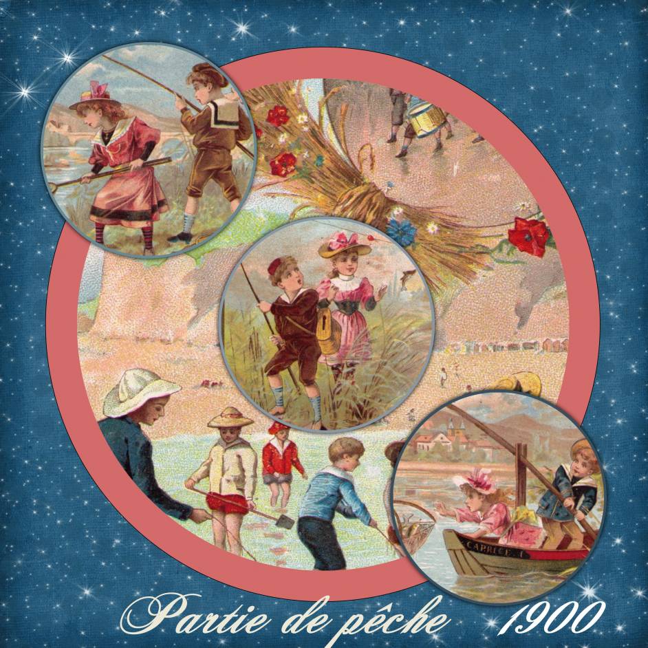 partie de pêche 1900