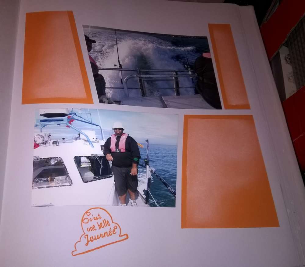 partie de pêche en mer