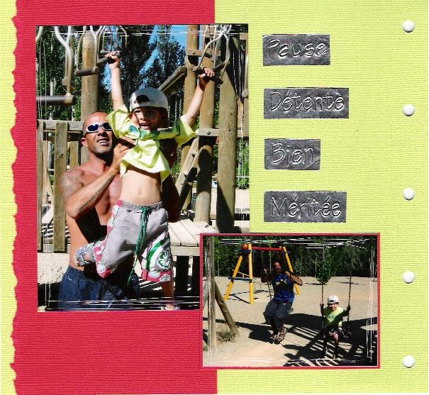 pause détente gauche