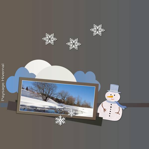 PAYSAGE HIVERNAL