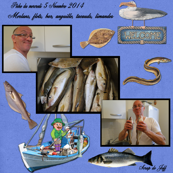 Pêche du mercredi 5 Novembre 2014