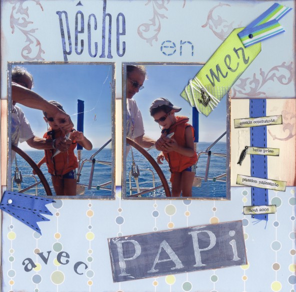 pêche en mer avec Papi