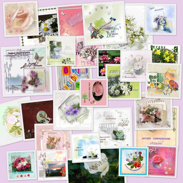 Pêle mêle de vos cartes...