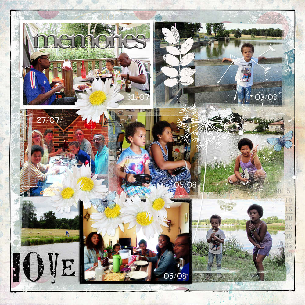 Pêle-mêle souvenirs d'été