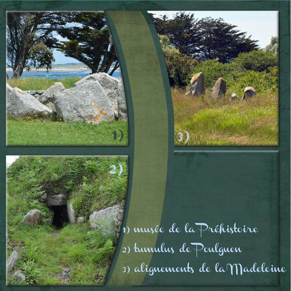 PENMARC H - les menhirs