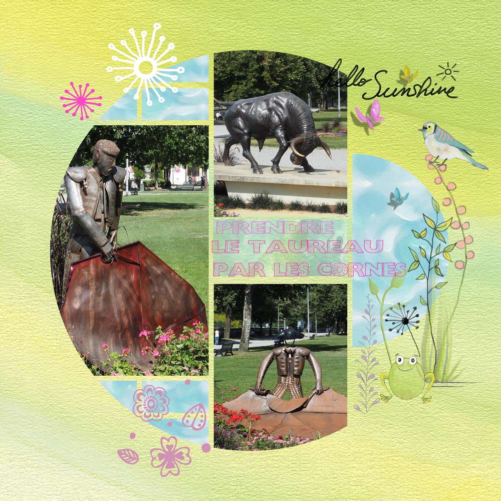 petite carte postale de Dax