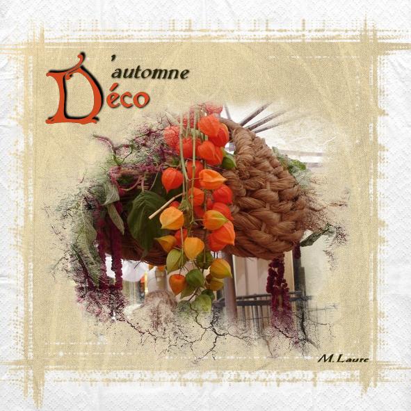 Petite déco d'automne