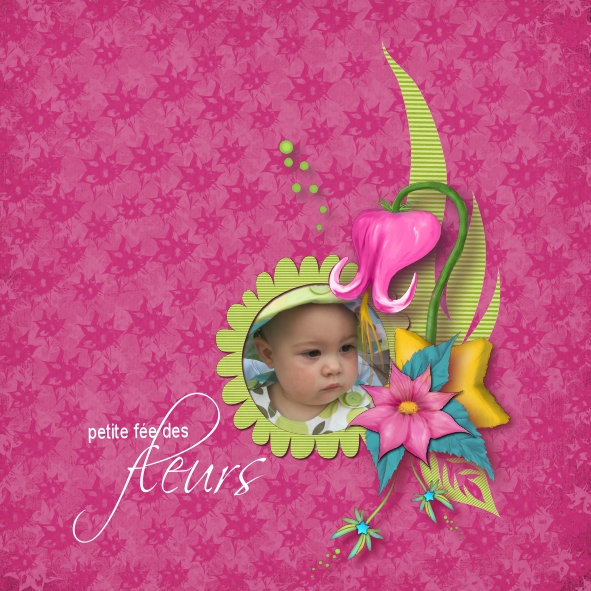 Petite féée des fleurs